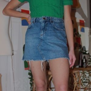 Urban Outfitters - Medium wash denim skirt